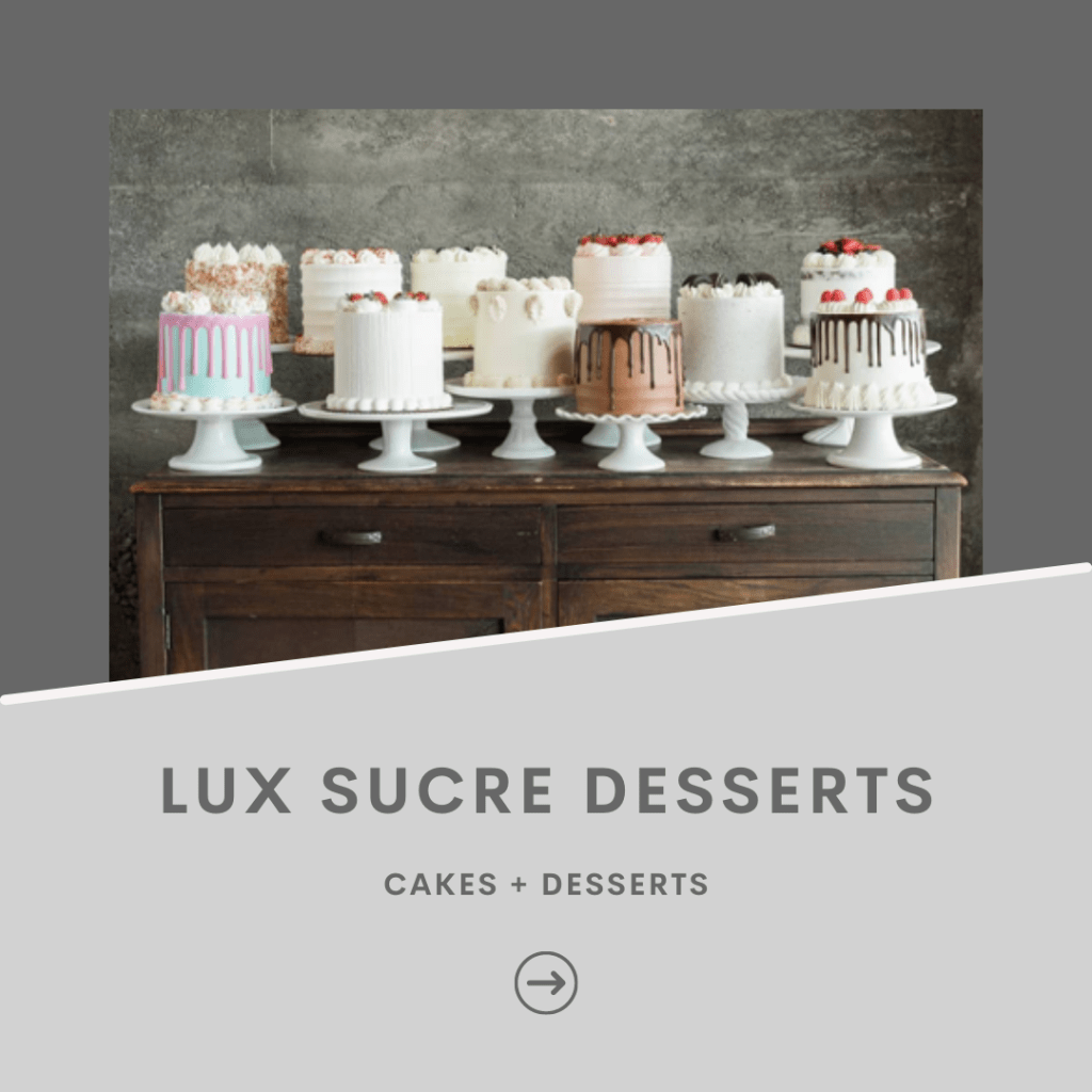 Lux-Sucre-Desserts directory pnw weddings cakes desserts-min PNW Directory Image - EC Matrimony