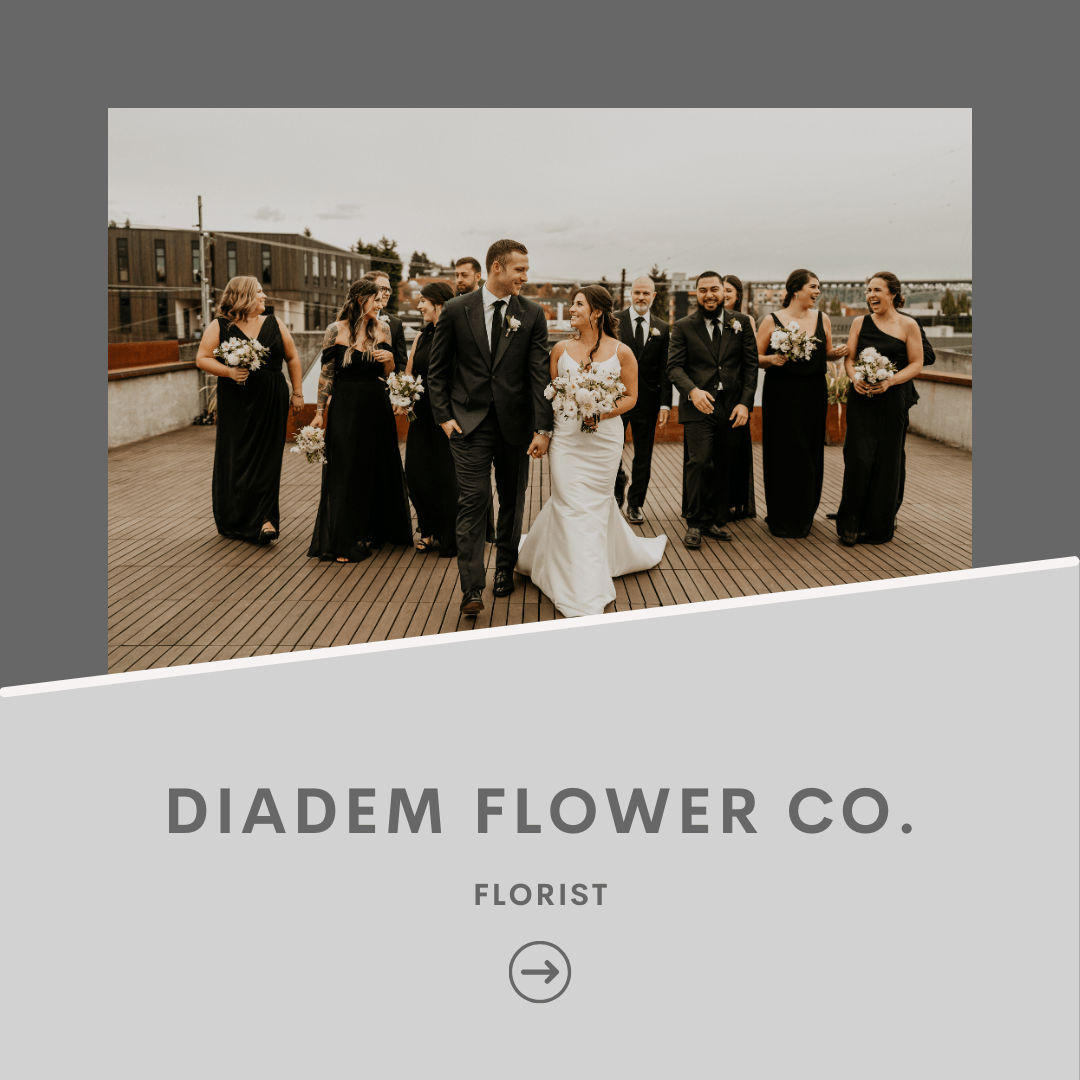 Wedding Vendor Directory - Diadem Flower Co Seattle Florist PNW Directory Image - EC Matrimony