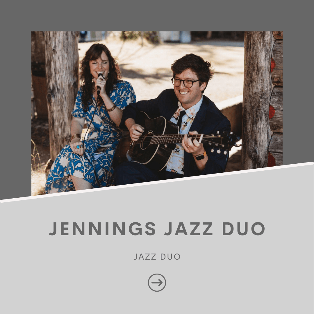 Jennings Jazz Duo Seattle Wedding Musician PNW Directory Image - EC Matrimony