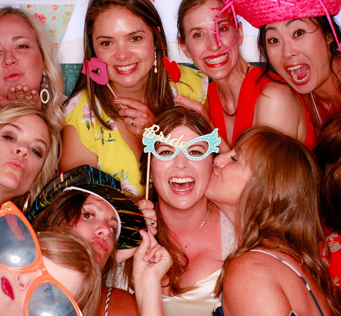 photo booth props hammie the photo booth camper pnw weddings-min 3 Birds Caravan - Mobile Bridal Suite - Bride and Bridal Party Drinks-min