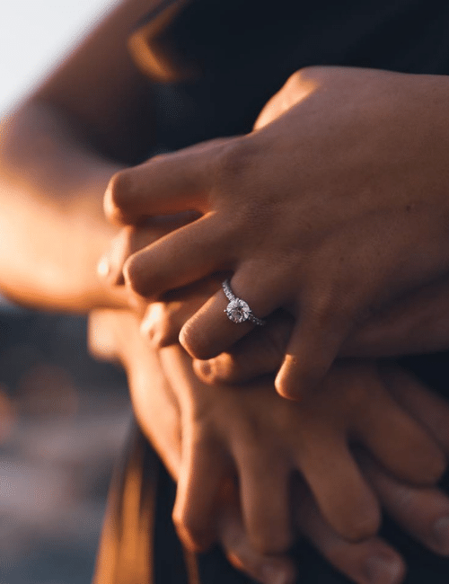 Orcas Photo & Video - PNW Weddings - Holding Hands-min 3 Birds Caravan - Mobile Bridal Suite - Bride and Bridal Party Drinks-min