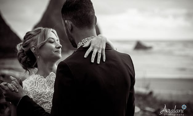 Nicky and Alec’s beautiful beachside wedding