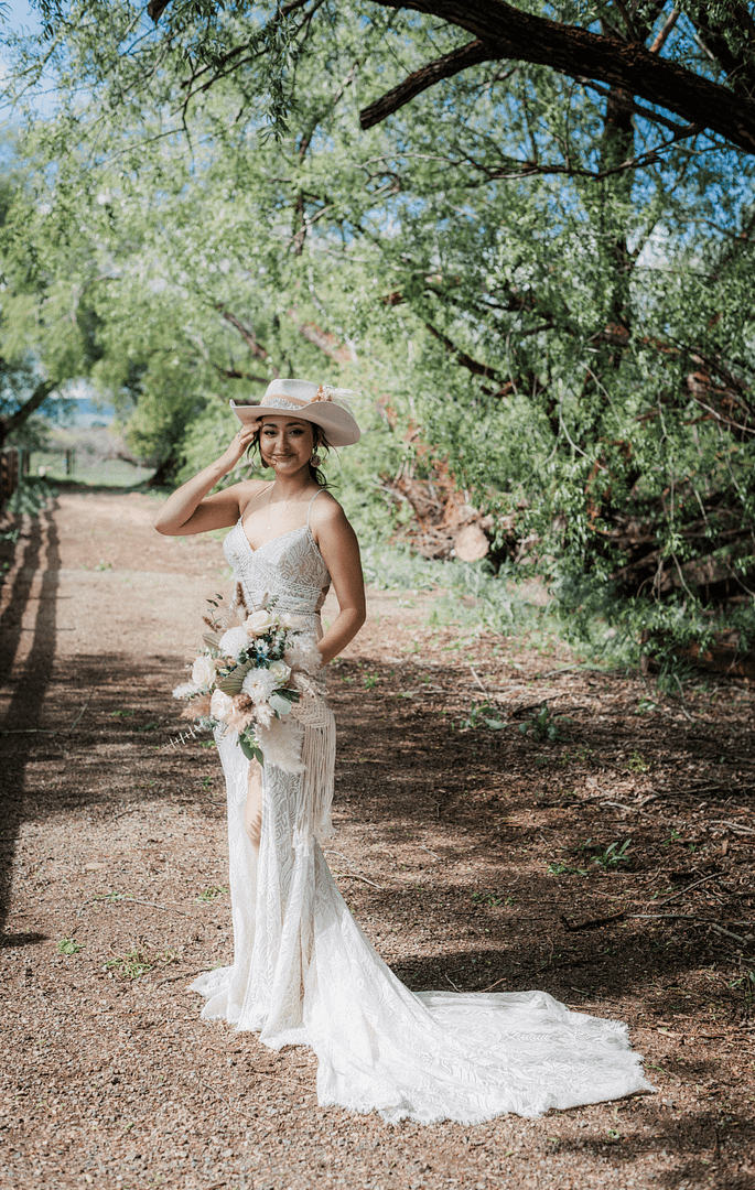 Special Events By V - PNW Weddings - Wedding Coordinator - Washington - Boho Bride In Outdoor Venue Seattle