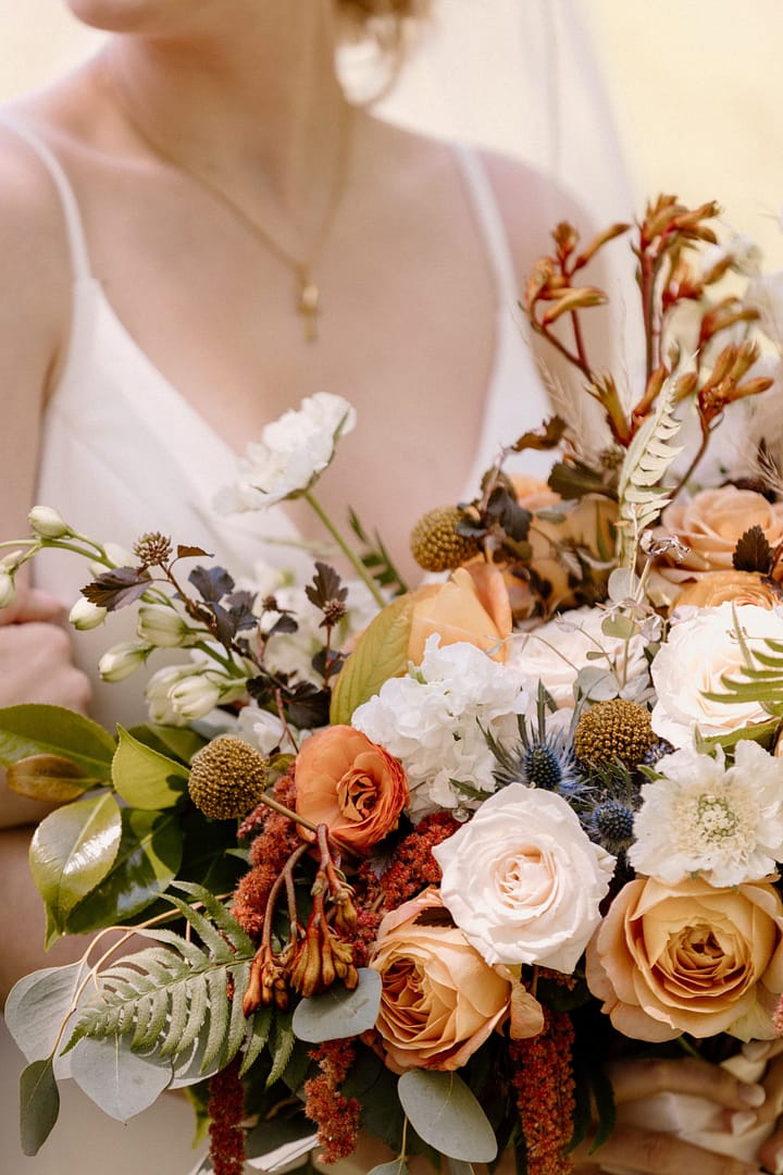 Birman Visuals Beaverton Micro Wedding Muted Wedding Bouquet PNW Weddings Birman Visuals Beaverton Micro Wedding Muted Wedding Bouquet PNW Weddings