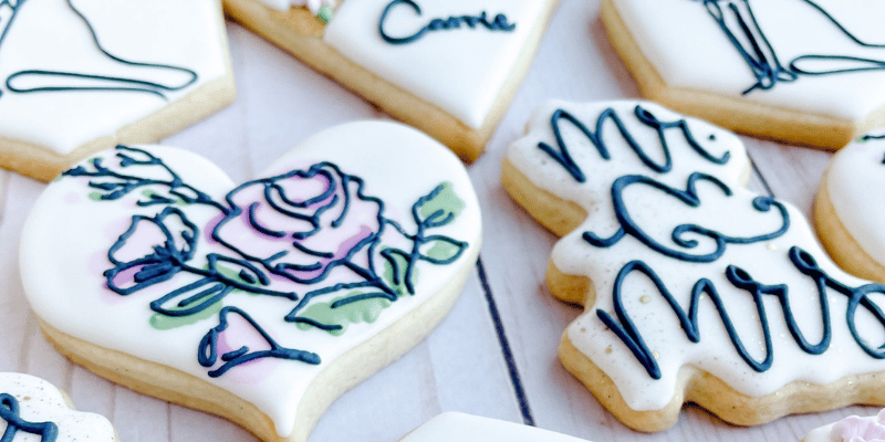 wedding cookies